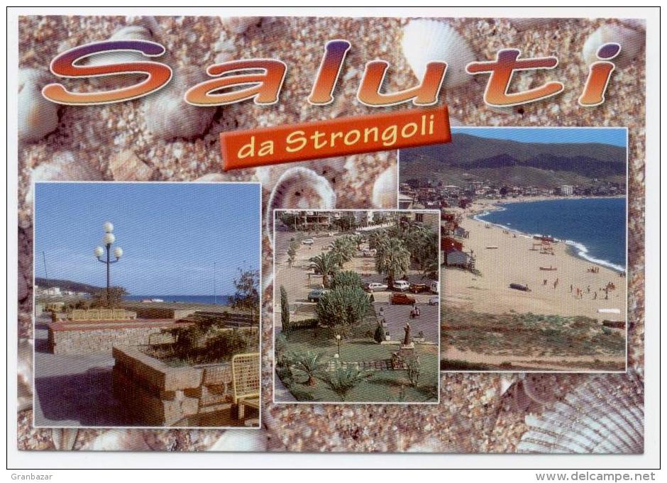 STRONGOLI, VEDUTINE E SALUTI, FINESTRELLE - Crotone