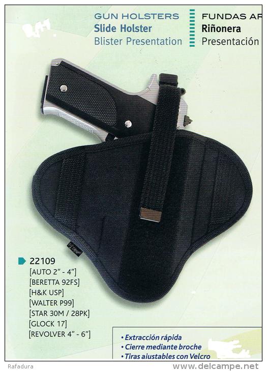 Holster En Cordura 22109 Auto 2/4 Beretta HK WALTHER STAR GLOCK - Decorative Weapons