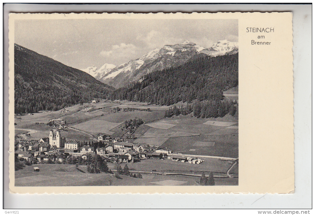 A 6150 STEINACH Am Brenner, Ortsansicht 1958 - Steinach Am Brenner