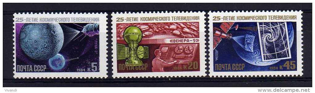 USSR - 1984 - Photography In Space Anniversary - MNH - Ongebruikt