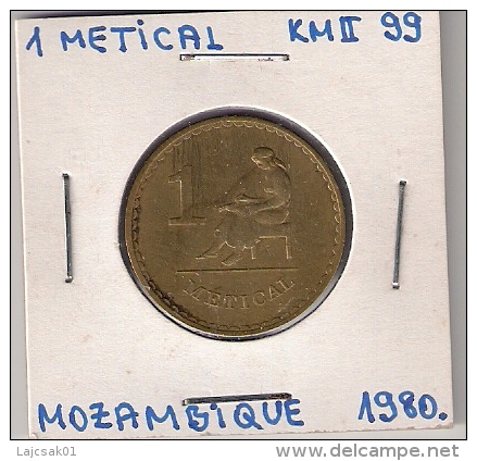 B9 MOZAMBIQUE  1 METICAL 1980. KM#99 - Mozambique