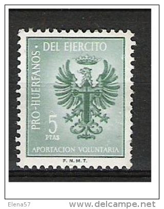 706-SELLO FISCAL BENEFICO HUERFANOS Y VIUDAS EJERCITO - Revenue Stamps