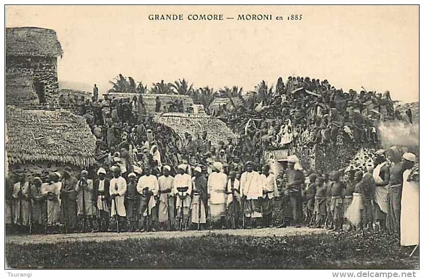 Mai13 1564 : Grande Comore  -  Moroni En 1885 - Comoros