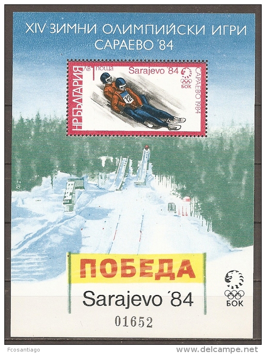 BULGARIA 1983 - Yvert #H112A - MNH ** - Hojas Bloque