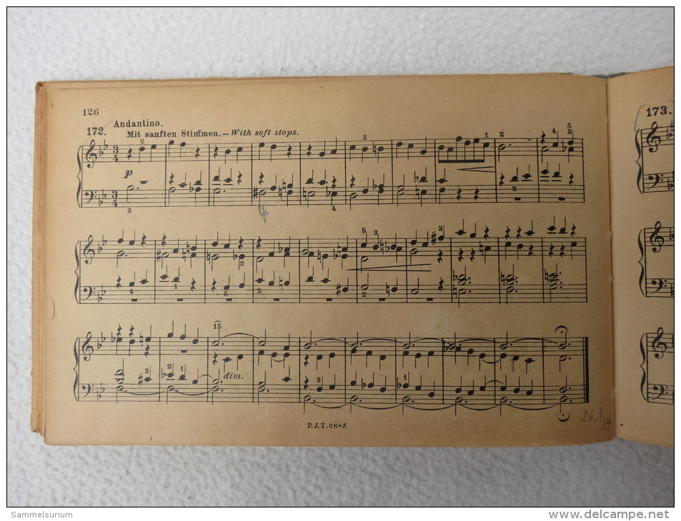 Heinrich Bungart "Theoretisch-praktische Harmoniumschule" Von 1904 - Musik