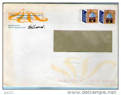 Lettre Cover Pays Bas Nederland TWA Adriaanse Holding B.V. Oosterhout CAD Rotterdam 6-11-2005 / 2 Tp Priority - Lettres & Documents