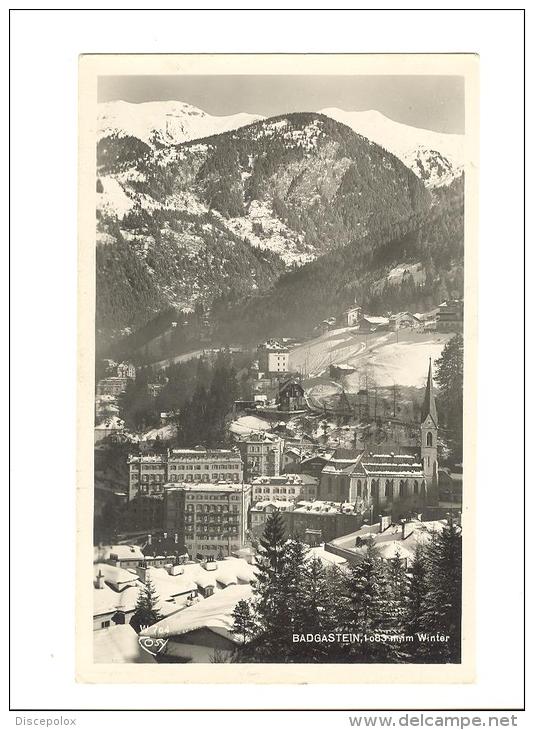 I141 Bad Gastein Im Winter - Panorama / Viaggiata 1950 - Bad Gastein