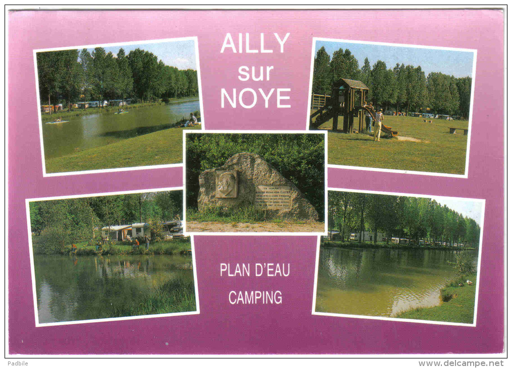 Carte Postale 80. Ailly Sur Noye  Trés Beau Plan - Ailly Sur Noye