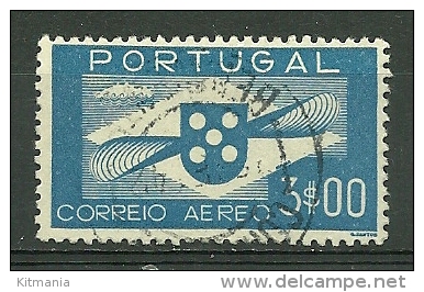 Portugal #4 Airmail 3$00 Used - L2251 - Used Stamps