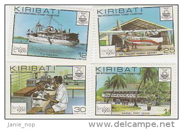 Kiribati-1980 London 80 Set  MNH - Kiribati (1979-...)