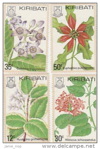 Kiribati-1981 Flowers MNH - Kiribati (1979-...)