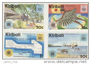 Kiribati-1983 Commonwealth Day Set  MNH - Kiribati (1979-...)