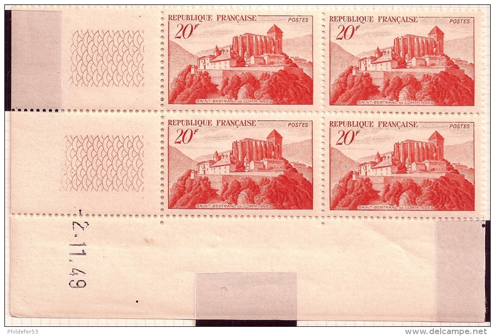 1948-49  Lot 11 Timbres Neufs Y&T N° 805-815-841A-842A-843-844 - Neufs