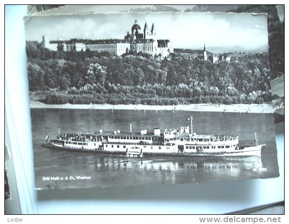 Oostenrijk Österreich Austria NÖ Melk An Der Donau Schiff Schön - Melk