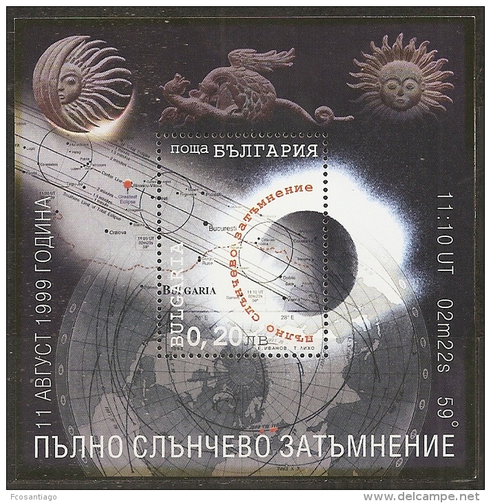 ESPACIO - BULGARIA 1999 - Yvert #H195 - MNH ** - Europa