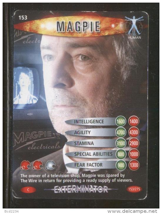 DOCTOR DR WHO BATTLES IN TIME EXTERMINATOR CARD (2006) NO 153 OF 275 MAGPIE GOOD CONDITION - Other & Unclassified