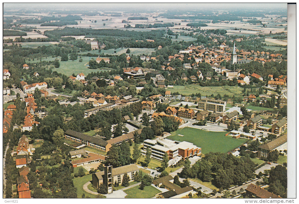 4710 LÜDINGHAUSEN, Luftaufnahme 1976 - Lüdinghausen