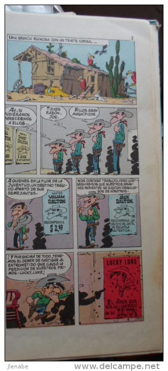 LUCKY LUKE " Les Cousins Dalton " EO Espagnole De 1963 - Cómics Antiguos