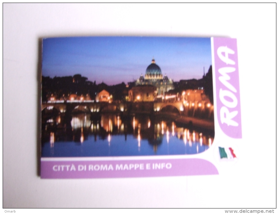 Alt292 Mappa Info Città Di Roma, Colosseo, Castel Sant'Angelo, Fori, Musei Vaticano, Campidoglio - Europe