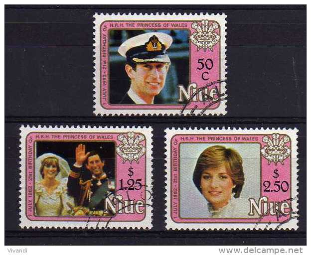 Niue - 1982 - Princess Of Wales 21st Birthday - Used - Niue