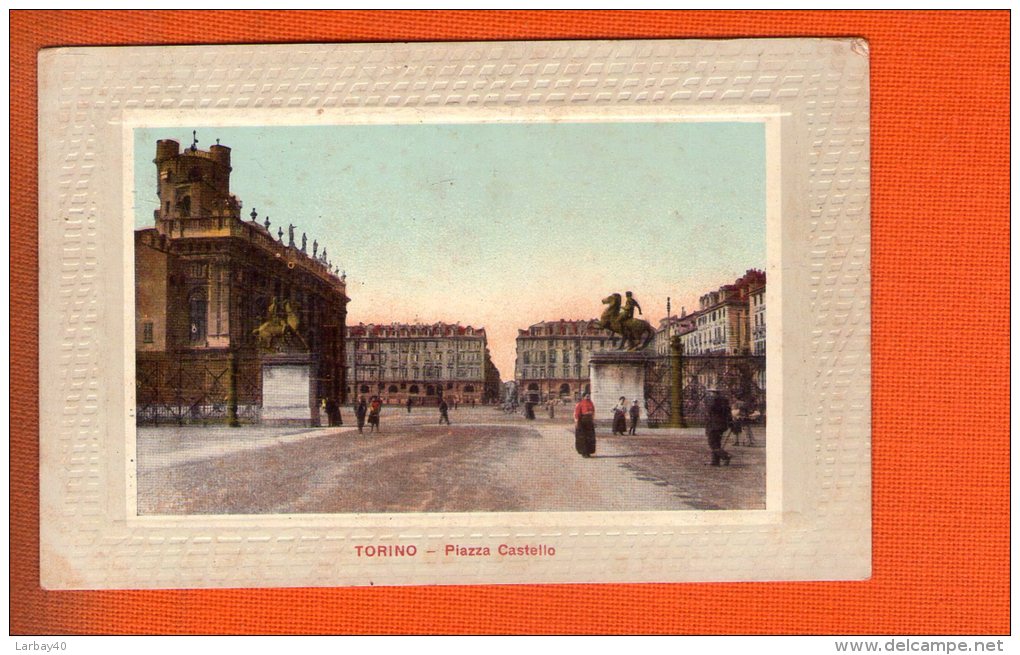 1 Cpa Torino Piazza Castello - Autres Monuments, édifices