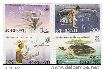 Kiribati-1984 Legends Set  MNH - Kiribati (1979-...)