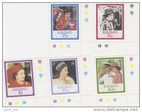 Kiribati-1986 Queen Elizabeth 60th Birthday MNH - Kiribati (1979-...)