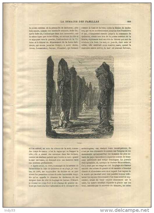 - LA SEMAINE DES FAMILLES . N°51   1876  . - Revues Anciennes - Avant 1900
