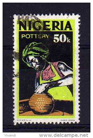 Nigeria - 1973 - 50k Definitive/Pottery - Used - Nigeria (1961-...)