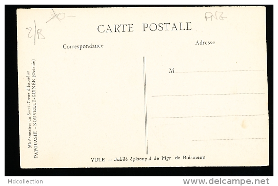 PAPOUASIE NOUVELLE GUINEE DIVERS / Yule, Jubilé épiscopal De Mgr. De Boisenu / - Papouasie-Nouvelle-Guinée