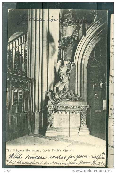 The Crimean Monument, Leeds Parish Church   - Bcq61 - Leeds