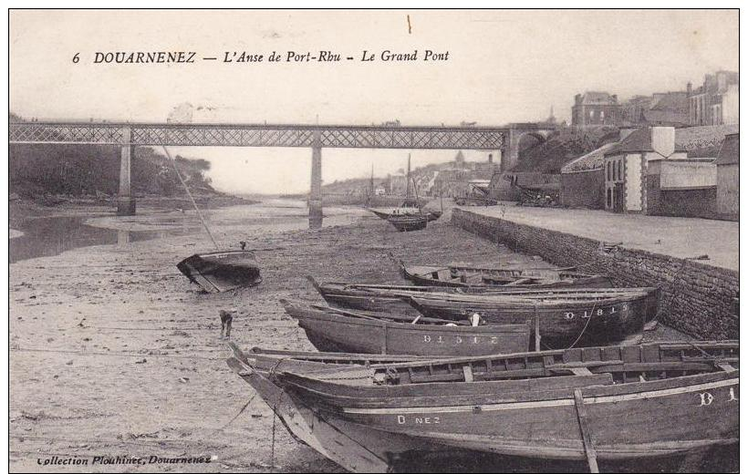 DOUARNENEZ  L´Anse De Port Rhu Le Grand Pont - Douarnenez