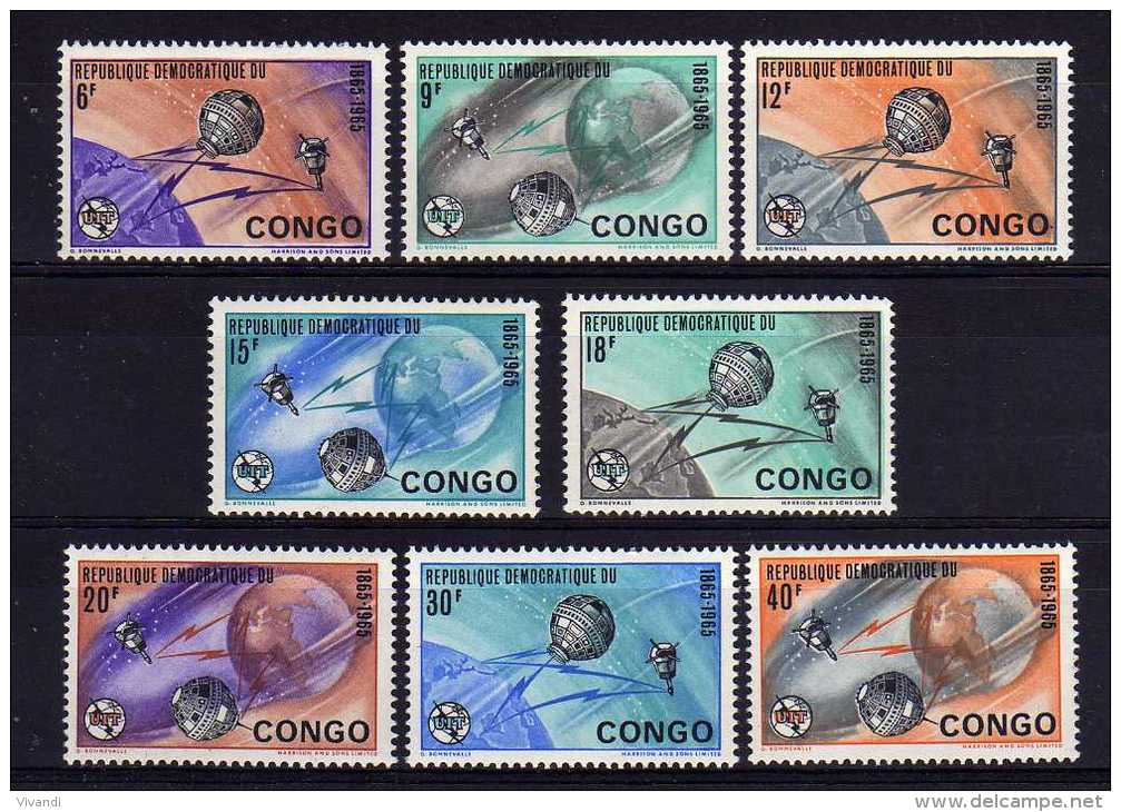 Congo (Kinshasa) - 1965 - ITU Centenary - MH - Ungebraucht