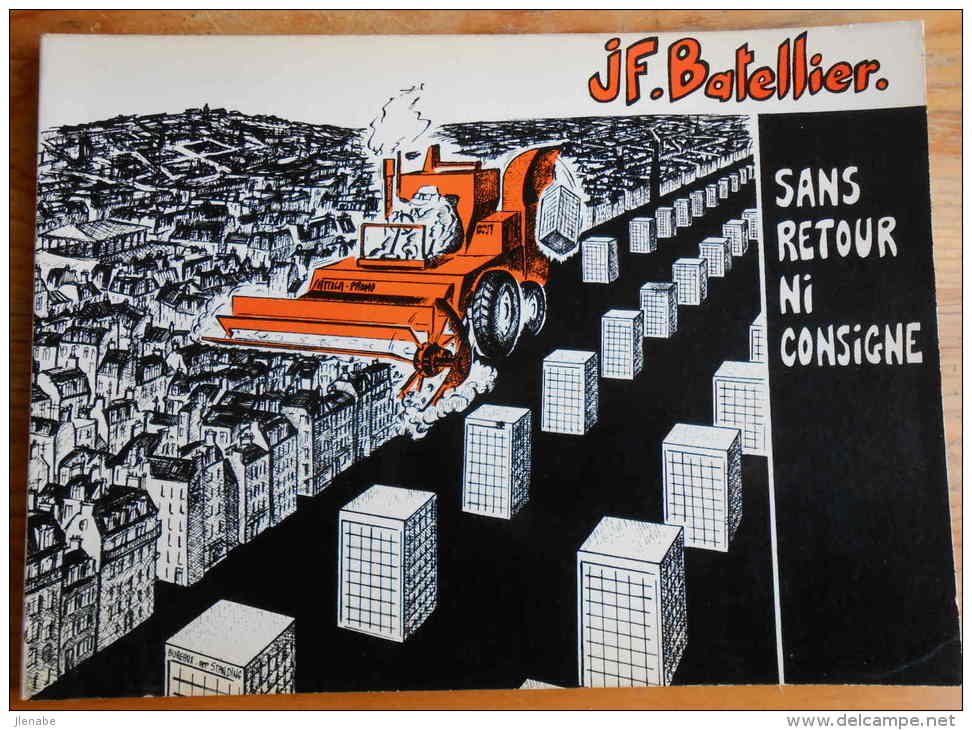 BATELLIER Album D'illustrations De 1980 Dédicacé - Dediche