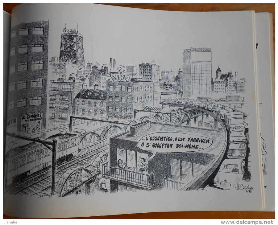 BATELLIER Album D'illustrations De 1980 Dédicacé - Autographs