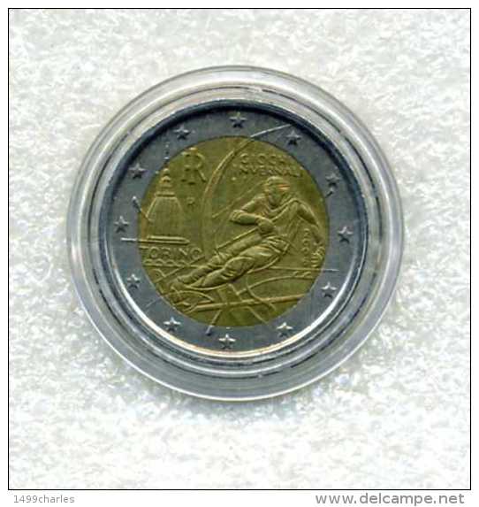 PIECE 2 EUROS COMMEMO  ITALIE 2006 !!! - Italie