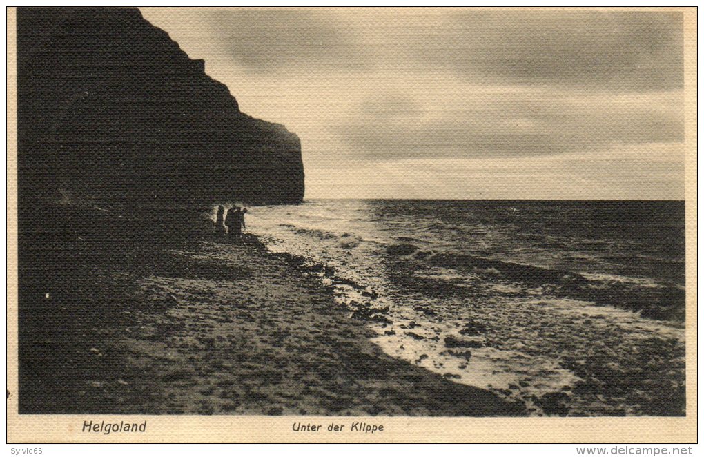 HELGOLAND - Allemagne - Under Der Klippe. - Helgoland