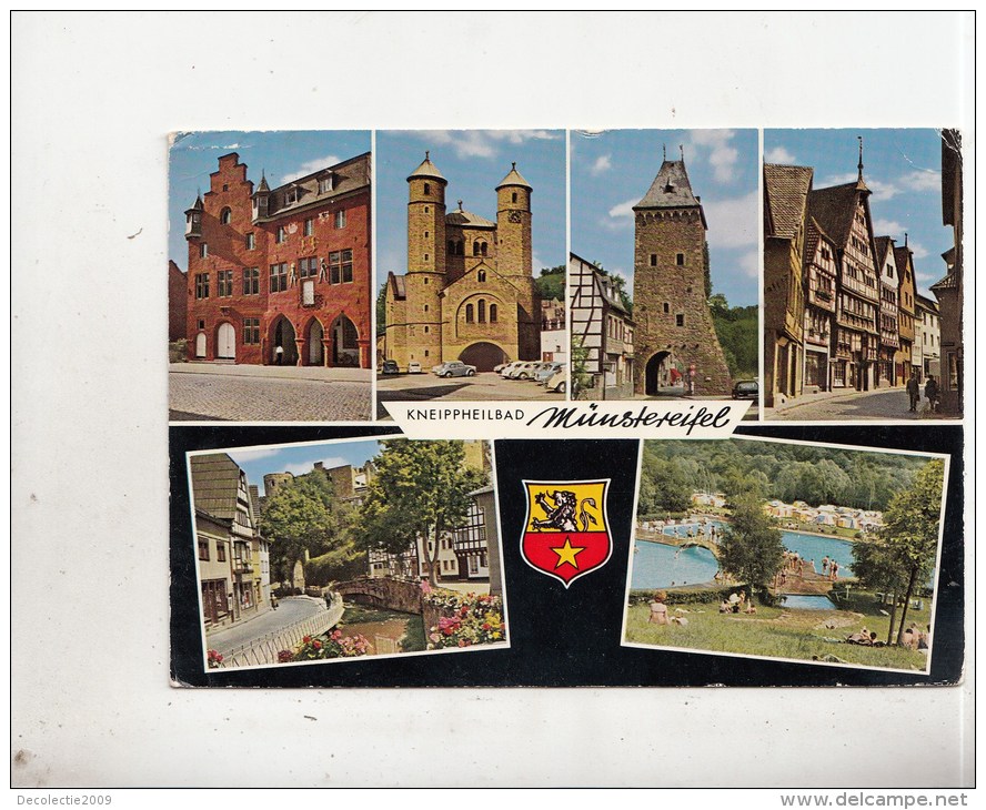 BT13737 Kneippheilbad Munstereifel Rathaus  2 Scans - Bad Münstereifel