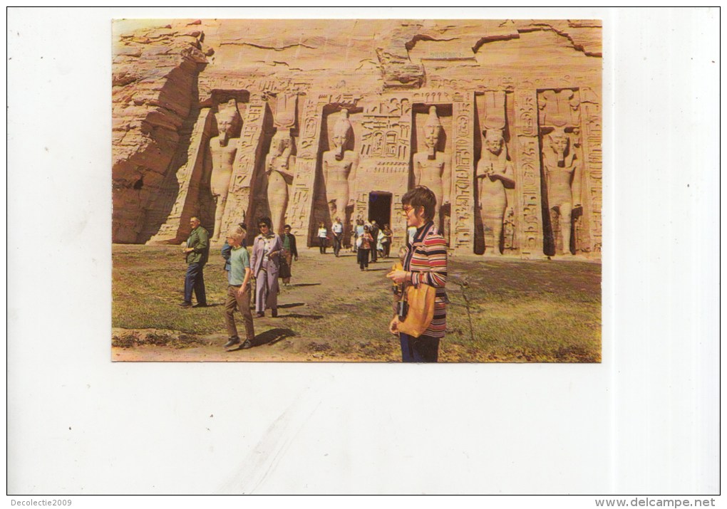 BT13844 The Temple Of Abu Sembel     2 Scans - Temples D'Abou Simbel