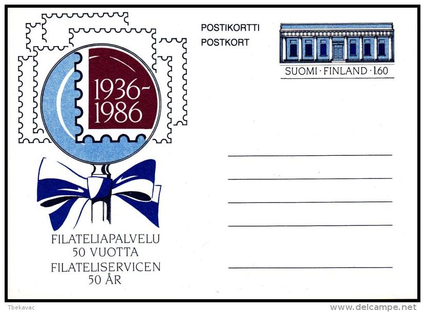 Finland 1986, Postal Stationery - Entiers Postaux