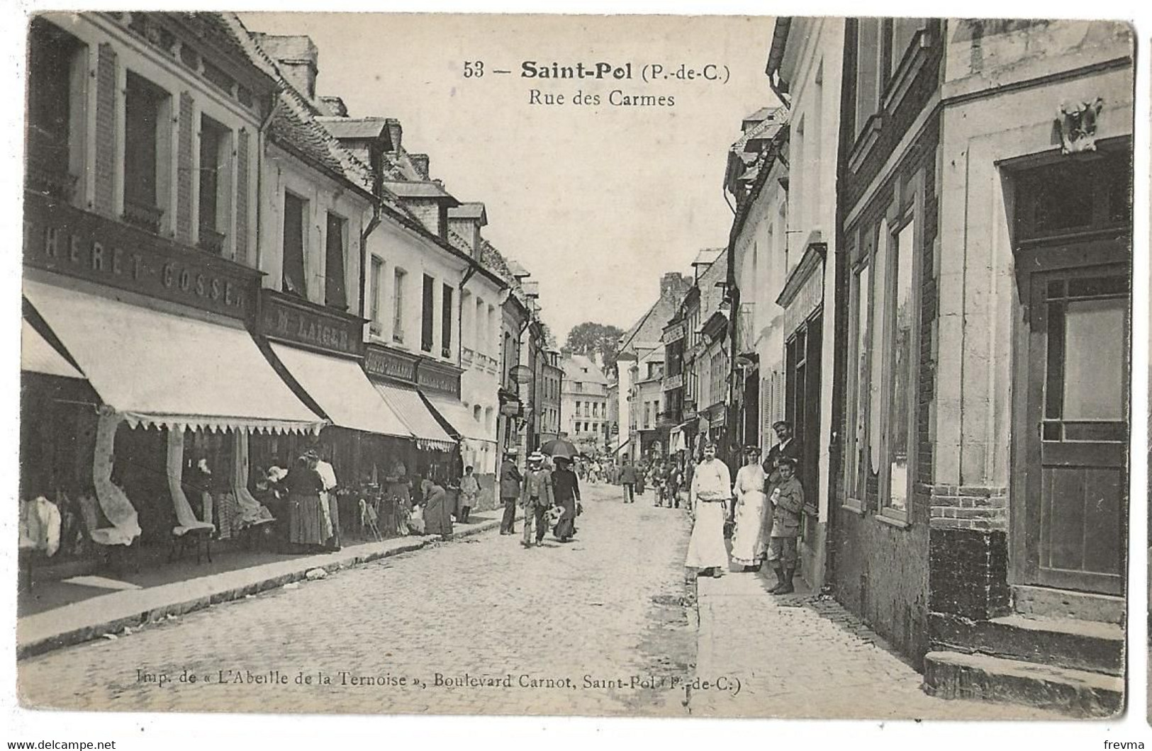 Saint Pol Rue Des Carmes - Saint Pol Sur Ternoise