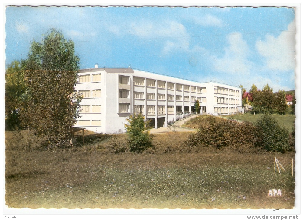 LACAPELLE MARIVAL Rare Le Collège D´Enseignement Technique De Jeunes Filles (APA-POUX) Lot (46) - Lacapelle Marival