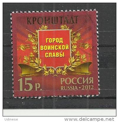 RUSSIAN FEDERATION 2012 - CITY WITH MILITARY GLORY 3 - USED OBLITERE GESTEMPELT USADO - Usados