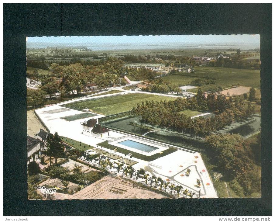 CPSM - Baugy (18) - La  Piscine - Vue Aerienne ( COMBIER CIM ) - Baugy