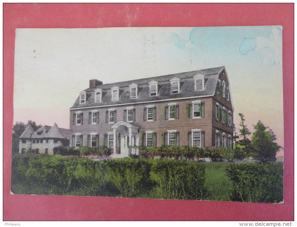 - Vermont >  Burlington   Slade Hall University Of Vermont  1953 Cancel Stamp Fell Off  Ref 982 - Burlington