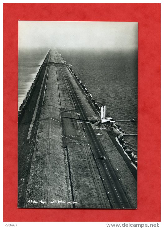 * PAYS BAS-Afsluitdijk Met Monument(carte Photo) - Den Oever (& Afsluitdijk)