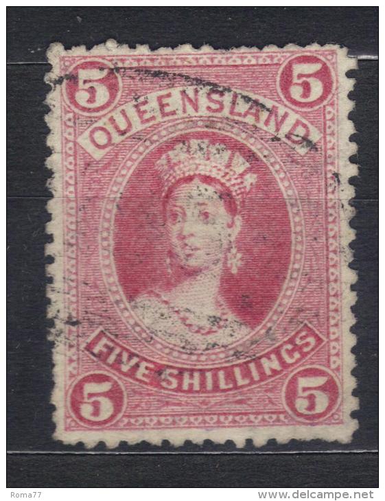 BIN110 - QUEENSLAND , 5 Scellini N. 154 Used - Oblitérés