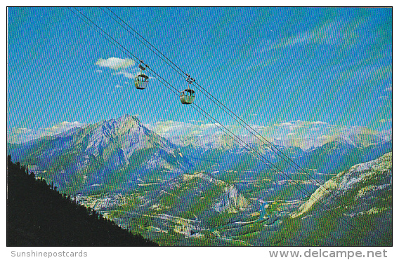 Canada Alberta Banff Sulphur Mountain Gondolas - Banff