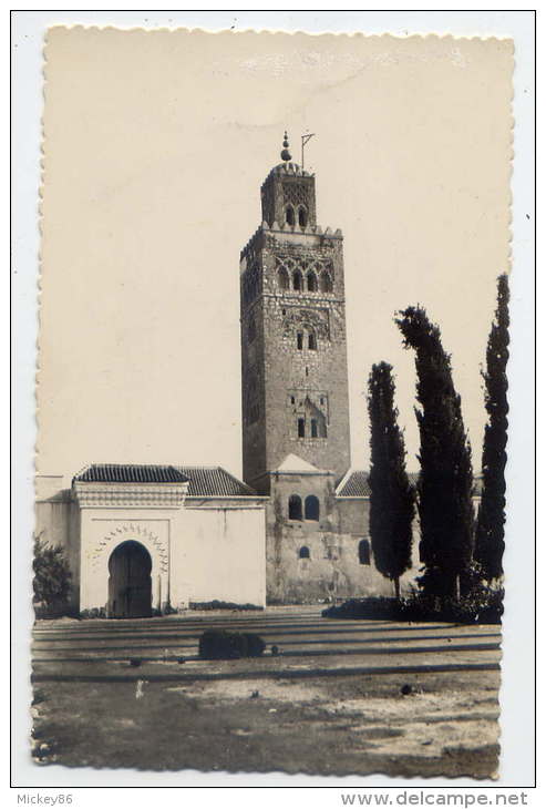 Maroc--MARRAKECH--La Koutoubia  Cpsm  9 X 14 N° 038   éd  La Cigogne - Marrakesh