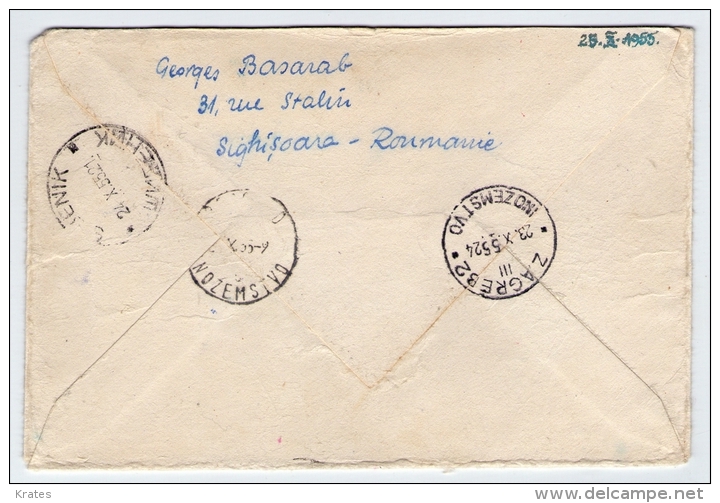 Old Letter - Romania - Cartas & Documentos